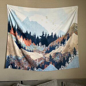 Spring Flight by SpaceFrogDesigns Wall Tapestry / 51" x 60"